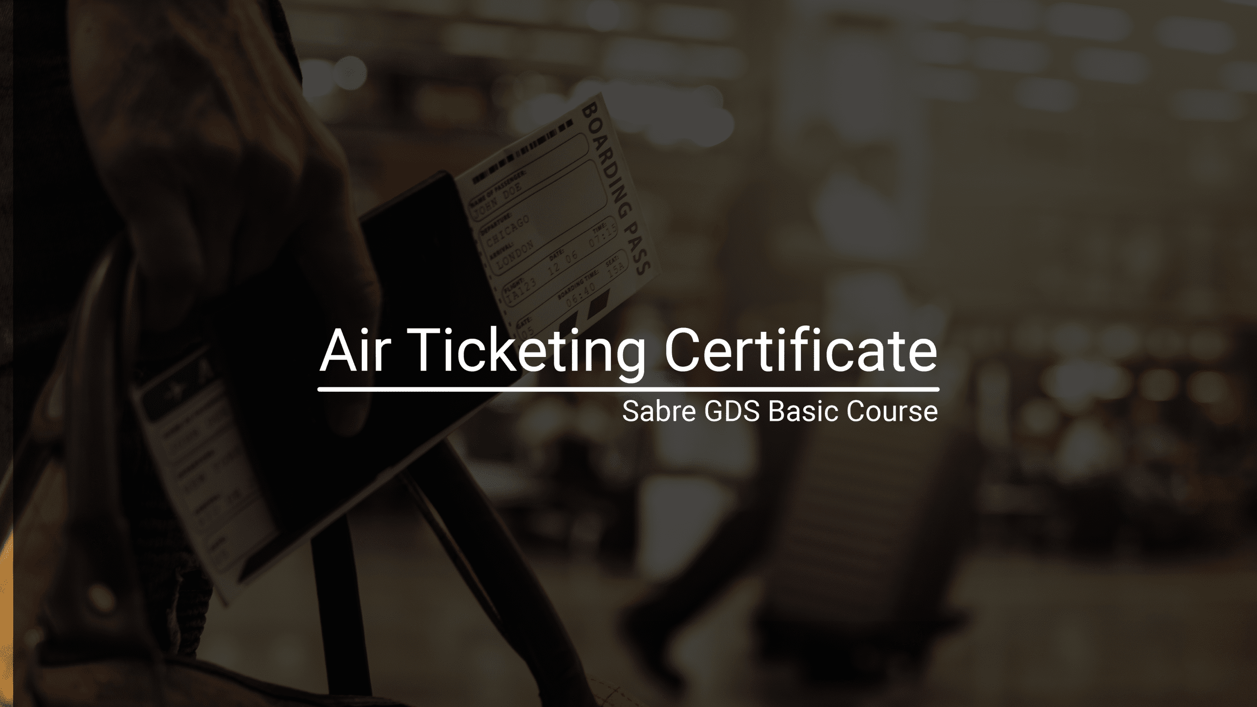 Air Ticketing Certification